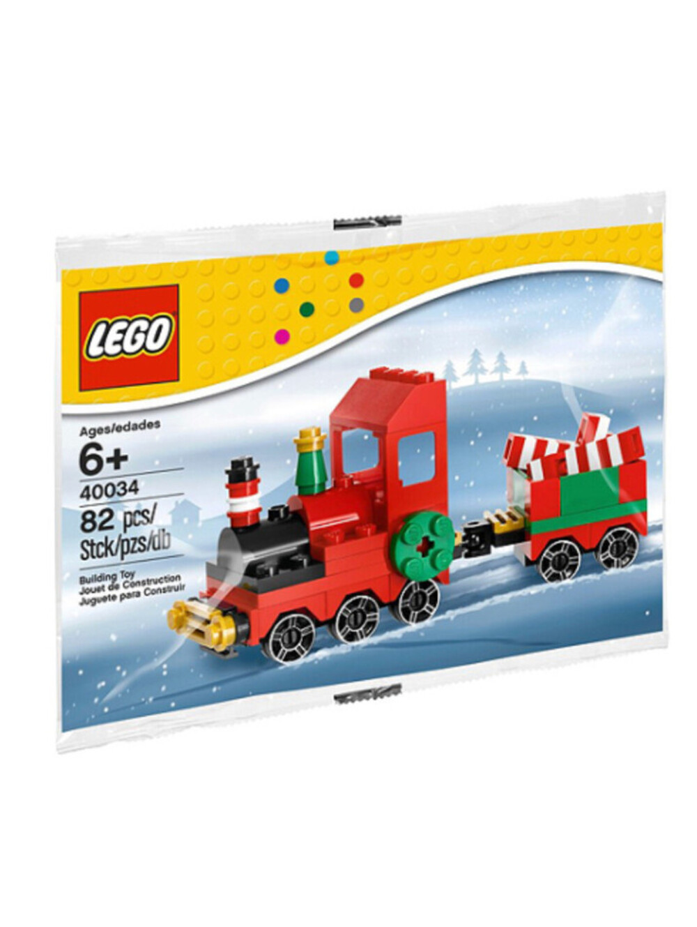 LEGO Seasonal 40034 Christmas Train Polybag Holiday Vintage NEW SEALED